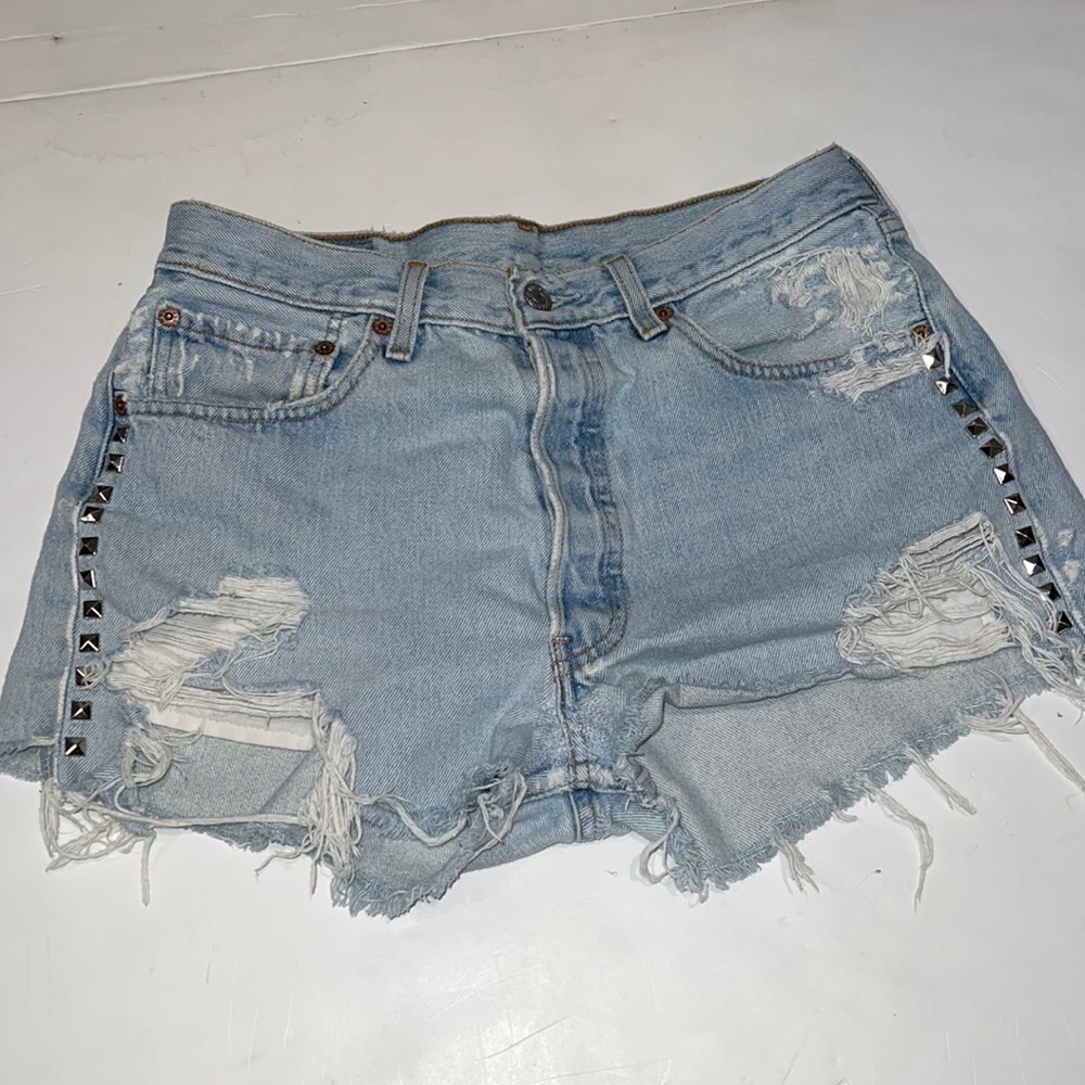LEVI’S JEAN SHORTS revamped. Size 30
